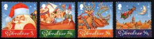 Gibraltar # 698 - 701 MNH