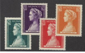 Monaco SC#396-399 MNH VF SCV$6.95...Great Spot(s)!