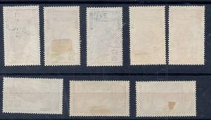 VINTAGE: GABON 1910  USED LH, LHR SCOTT # 33-44 $517 LOT #9788