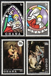 Ghana Sc #508-511 MNH