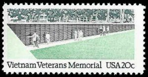 PCBstamps   US #2109 20c Vietnam Memorial, MNH, (24)