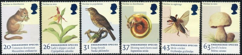 1998 Sg 2015/2020 Endangered Species Unmounted Mint 