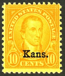 U.S. #668 MINT NG