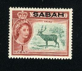 Malaysia-Sabah #1   Mint NH VF 1964 PD