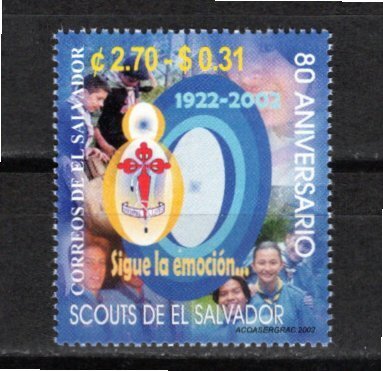 El Salvador 2002 MNH Sc 1573