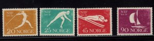 Norway Scott 389 - 392 - Set Of 4. MNH. OG.    #02 NORW389s4b