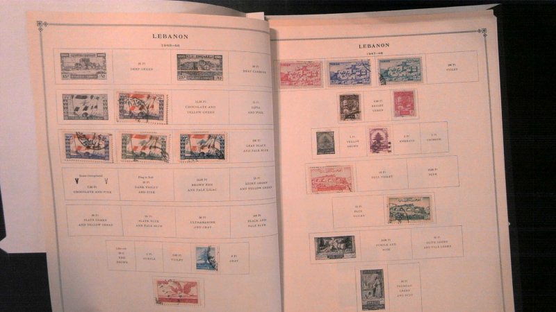 LEBANON COLLECTION, MINT/USED