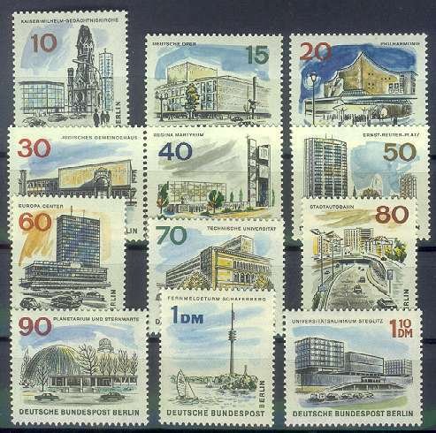 GERMANY BERLIN [1965] MiNr 0254-65 ( **/mnh ) Architektur