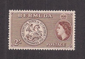 BERMUDA SC# 158   VF/MOG  1953