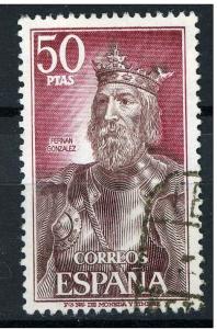 Spain  1972 - Scott 1700 used - 50p, King Fernan Gonzalez 