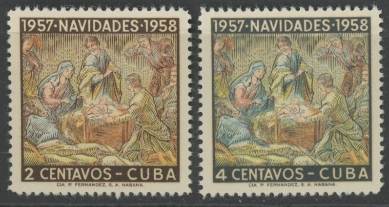 Cuba 588-9 * mint LH (2208 141)