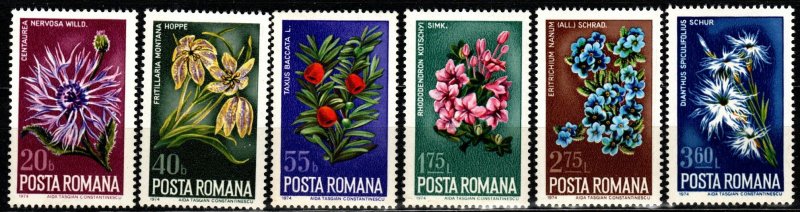 Romania #2513-8  MNH CV $2.95  (P77)