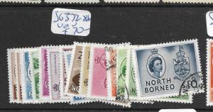 NORTH BORNEO (P2805B) QEII  SET  SG 372-86   VFU