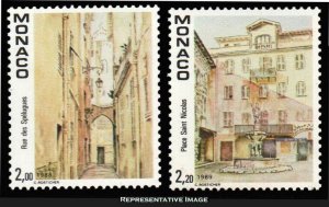 Monaco Scott 1600-1660A Mint never hinged.