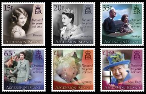 ASCENSION ISL 2021 QUEEN ELIZABETH 95th BIRTHDAY DEVOTED TO YOUR SERVICE ROYALTY