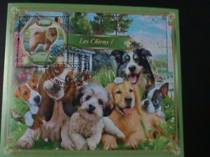 ​MADAGASCAR-2022-PROMOTE-LOVELY DOGS-CTO-SHEET-EST.$12 VF LAST ONE  CTO SHEET