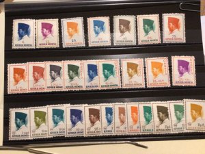 Indonesia  Republic President Sukarno 1964-1966 mnh stamps for collecting A9965