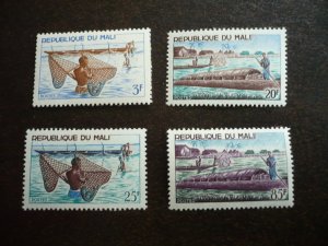 Stamps - Mali - Scott# 88,90-91,93 - Mint Never Hinged Part Set of 4 Stamps