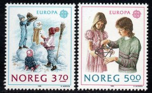 1989 Norway 1019-1020 Europa Cept 4,50 €