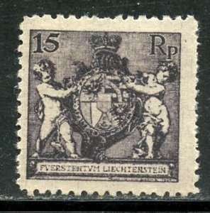 Liechtenstein # 61, Mint Hinge Reamin. CV $ 25.00