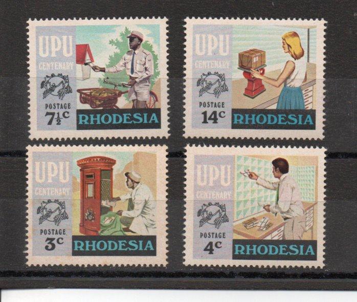 Rhodesia 348-351 MNH