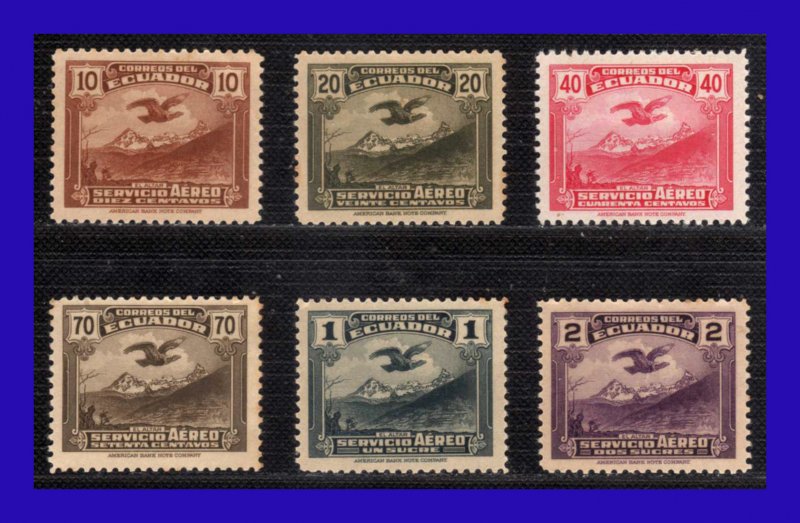 1937 - 46 - Ecuador - Sc.ott n C51 / C 56 - MLH - EC- 089