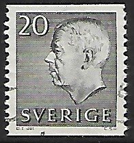 Sweden # 572 - King Gustav Adolf - used.....{KR7}