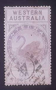 Western Australia  1 shilling internal revenue used