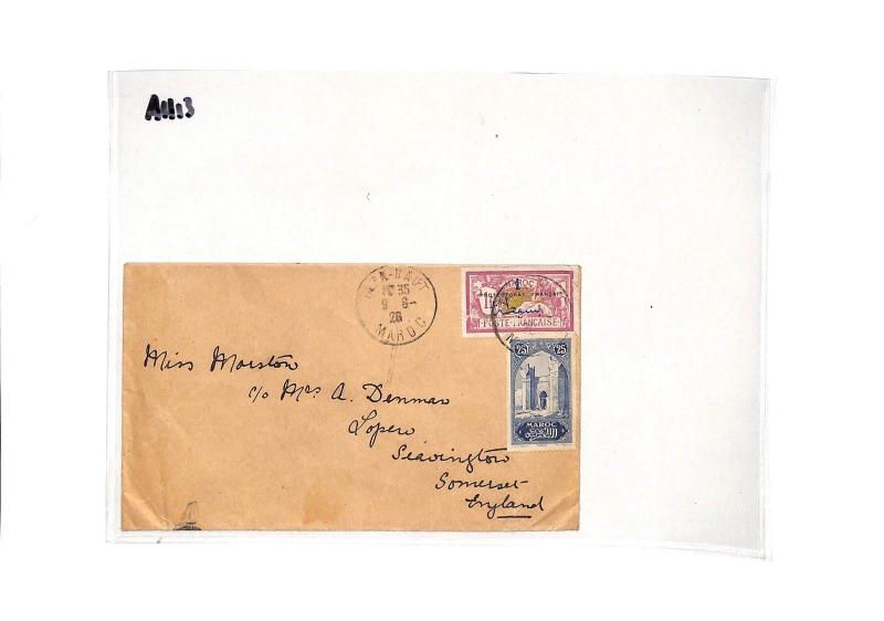 Morocco Taza Haut Cover Somerset GB {samwells-covers} PTS 1926 AH13