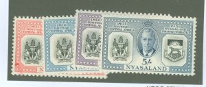 Nyasaland Protectorate #91-94 Unused Single (Complete Set)