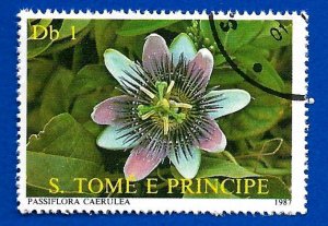 St. Thomas and Prince Islands 1987 - U - Scott #804E *