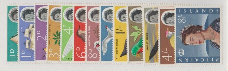 Pitcairn Islands Scott #39-51 Stamp - Mint NH Set