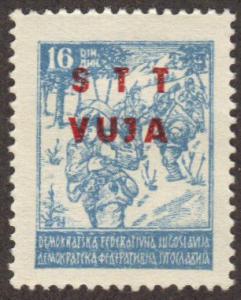 Yugoslavia - Trieste #13 MH single