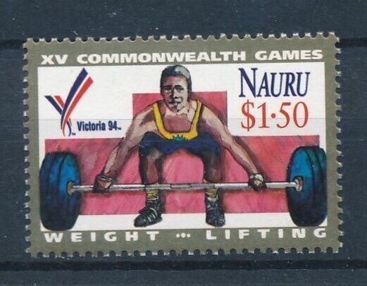 [117059] Nauru 1994 Sports Commonwealth Games weightlifting  MNH