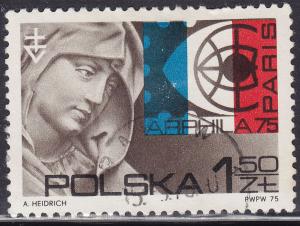 Poland 2087 ARPHILA '75 Paris 1.50zł 1975