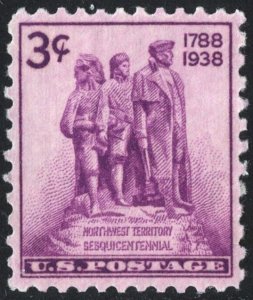 SC#837 3¢ Northwest Territory (1938) MNH