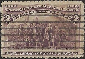 # 231 BROWN VIOLET USED LANDING OF COLUMBUS SCV-0.30