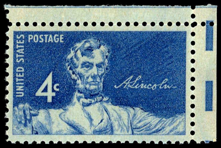 US Sc 1116 VF/MNH  - 1959 4¢ Lincoln Statue