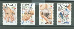 Tuvalu #612-615  Single (Complete Set)