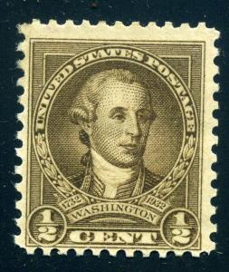 Scott #704 - 1/2¢ Washington Bicentennial - MLH