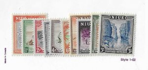Niue Sc #94-103 set of 10 LH VF