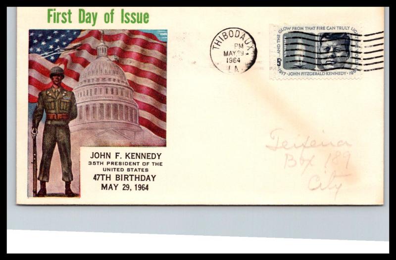 #1246 John F. Kennedy - UO Thibodaux, LA - TEIXEIRA CACHET