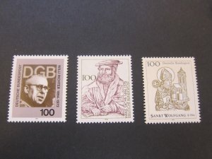 Germany 1994 Sc 1868,1870,1871 sets(3) MNH