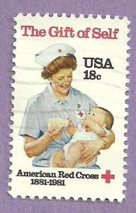 United States Used Stamp / Scott 1910 American Red Cross