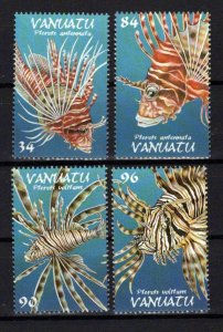 Vanuatu 753-756 MNH Poisonous Fish Marine Life ZAYIX 0624S0169