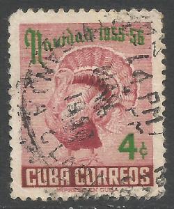 CUBA 548 VFU CHRISTMAS BIRD W308-1