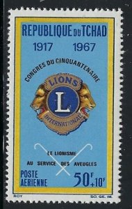 Chad CB4 MNH 1967 Lions Intl (102)(ap9235)