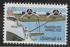 US #C115 44c Transpacific Airmail - Martin M-130 China Clipper