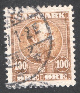 Denmark #69  Used, VF,  ,  CV $60.00  ...   1671236/66