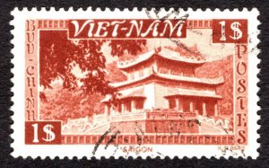 1951, Vietnam, 1p, Used, Sc 6